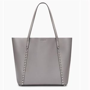Rebecca Minkoff Blythe Tote Gray silver studs